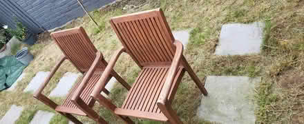 Photo of free Garden dining table, with 2 chairs (Camberwell SE5) #3