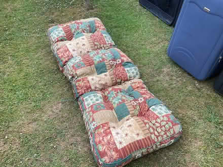 Photo of free Two garden lounger cushions (Mottingham) #2