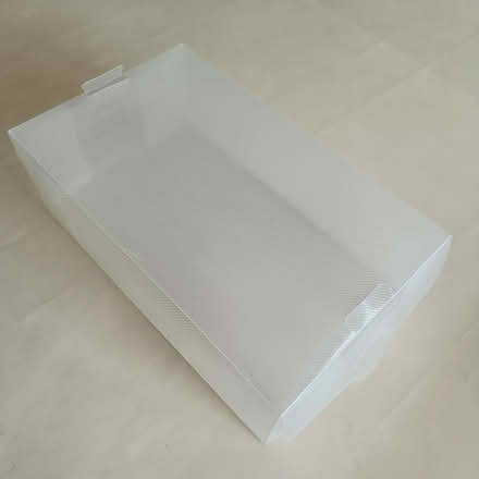 Photo of Clear plastic shoe boxes (Central HORSHAM) #1