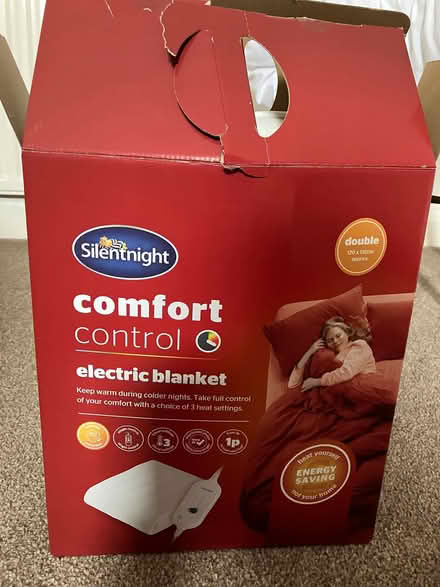 Photo of free Silent night double electric blanket (Hugglescote LE67) #1