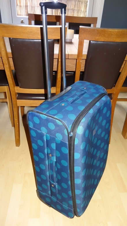 Photo of free Tripp Blue Medium Size Suitcase (Kedleston Road DE22) #2