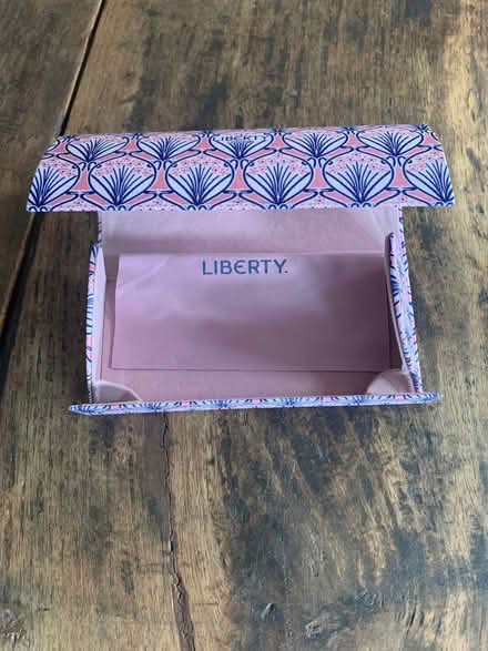 Photo of free Liberty print glasses case (Colwall Stone WR13) #2