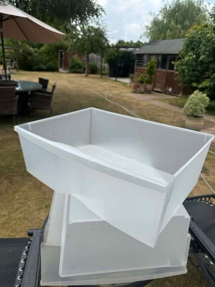 Photo of free Plastic storage boxes/drawers (GU1) #3