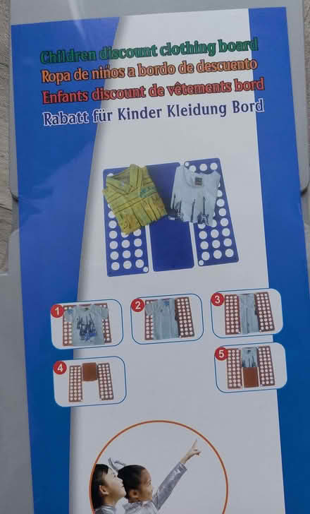 Photo of free Childs clothes folder (Netherley L27) #1