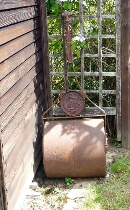 Photo of free Antique Garden roller (Fetcham) #1