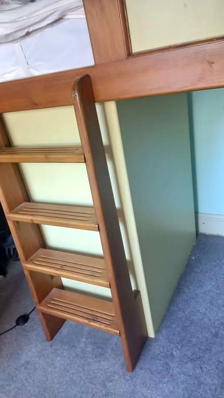 Photo of free Raised single bed (Lumbutts OL14) #4