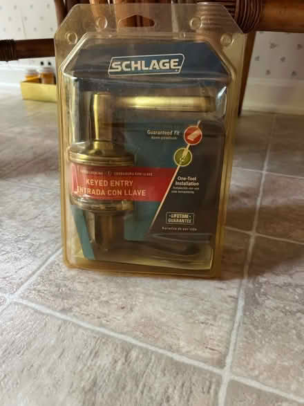 Photo of free Schlage entry lock (Davidsonville) #2