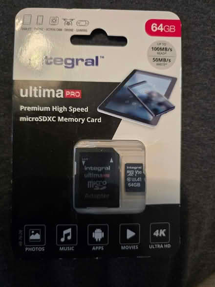 Photo of free 64GBMicroSDXC Memory Card (Highfield, S2) #1