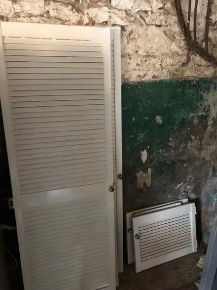 Photo of free Louvred cupboard doors. 3 long 3 short (Risplith HG4) #1