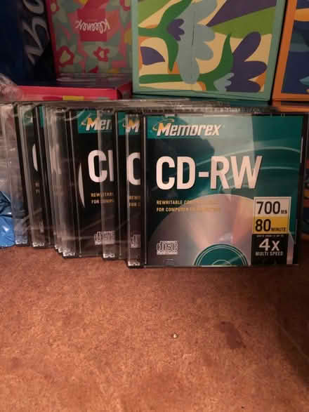 Photo of free Memorex CD-RW 700MB Disks (Los Altos near Foothill) #1