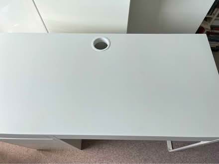 Photo of free Ikea micke desk, white (St James’s Square, Bath) #3