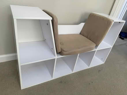 Photo of free Kids bench bookshelf (North Los Altos) #1