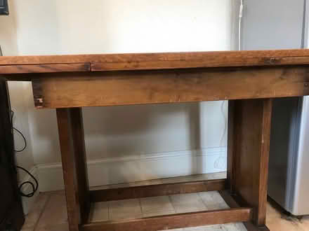 Photo of free Wooden extendable dining table (Pinxton NG16) #2