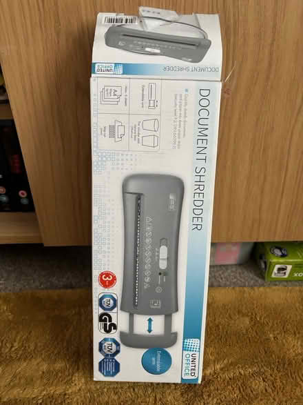 Photo of free Document Shredder (new in box) (East Kilbride) #2