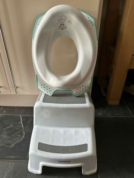 Photo of free Toilet seat adapter and step stool (Flitch Green CM6) #1