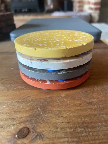 Photo of free 4 x ceramic / clay coasters (Barford NR9) #2