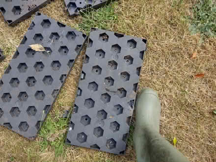 Photo of free 10 x interlocking garden path tiles (Bradford on Avon BA15) #1