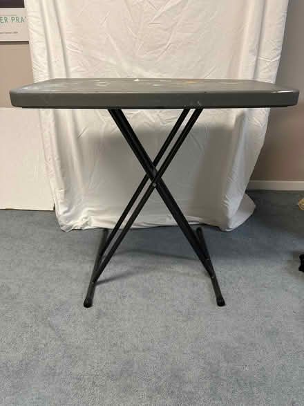 Photo of free Plastic small table (Woodpark) #1