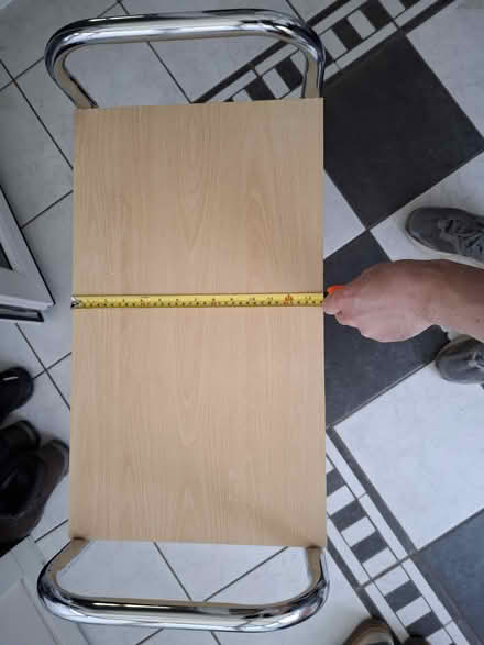 Photo of free 2 tier shelve unit on castors (BS10) #4