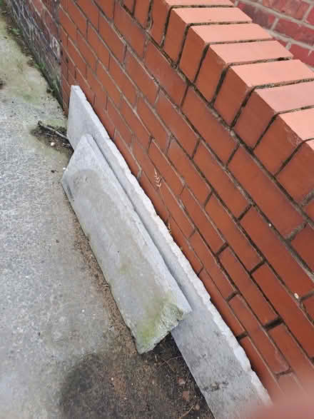 Photo of free Fence panel base (Highfield Road) #1
