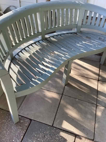 Photo of free Wooden bench (Tunbridge wells sandhurst rd) #1