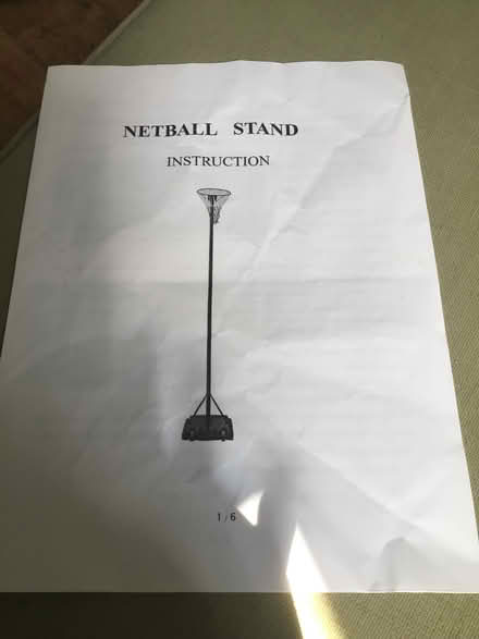 Photo of free Net ball post (Northchurch HP4) #1