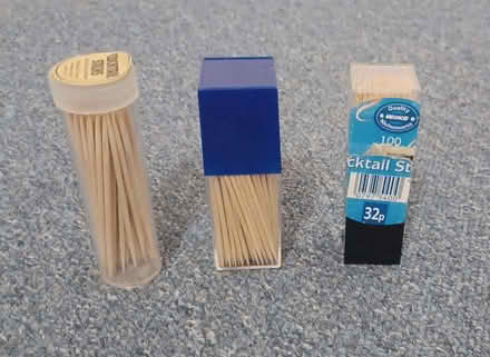 Photo of free Old wooden cocktail sticks - maybe x 150 (Primrose LA1) #1