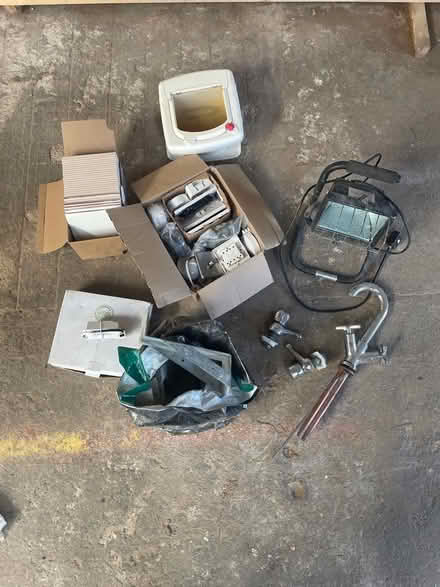 Photo of free Taps, tiles, cat flap, flood light, joist hangers… (Skelsmergh LA8) #1