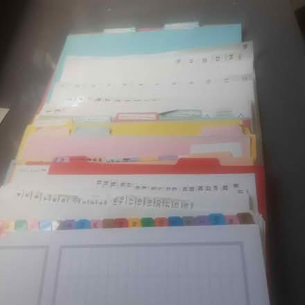 Photo of free Various folder dividers (Bampton OX18) #1