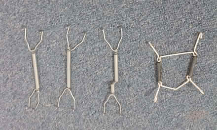 Photo of free 4 x Wire plate hangers - adjustable (Primrose LA1) #1