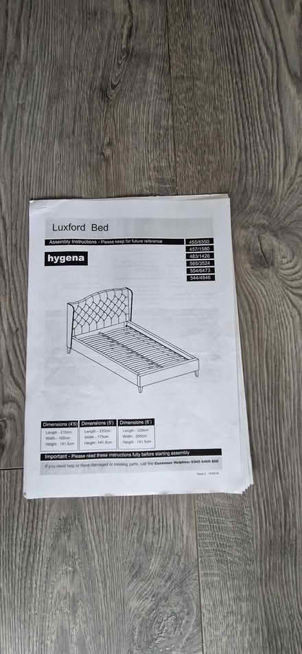 Photo of free Super King bed frame (Shirley B90) #1