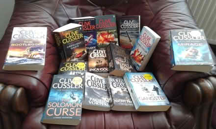 Photo of free 14 Clive Cussler Books (St Blazey Gate PL24) #1