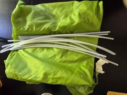 Photo of free Ikea green bed canopy (Altrincham WA15) #2