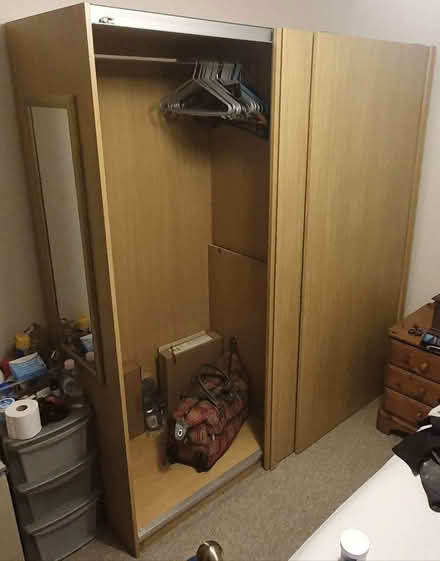 Photo of free Double wardrobe (Grazeley) (Shinfield RG2) #2