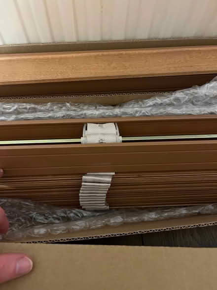 Photo of free Wooden blinds x 2 - brand new (Kentwood RG30) #3
