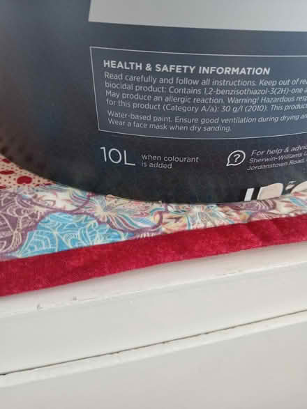 Photo of free Emulsion paint (Norton) #3