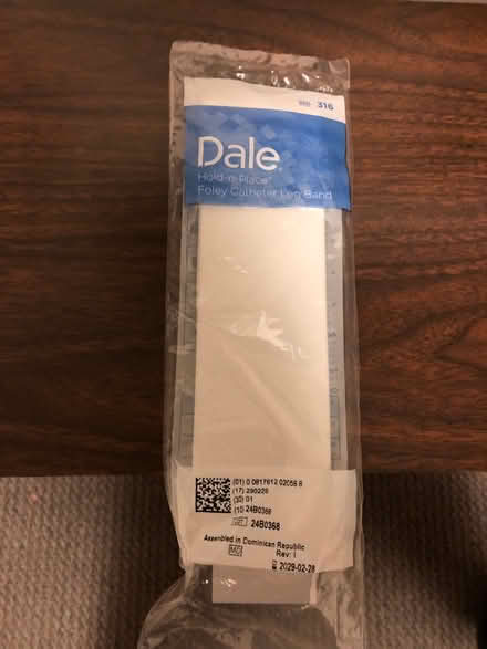 Photo of free Catheter Leg Band (Los Altos near Foothill) #1