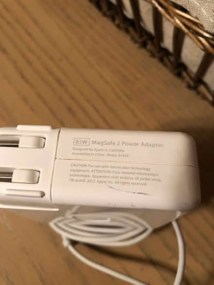 Photo of free Apple 85W MagSafe 2 Power Adapter (Los Altos near Foothill) #3