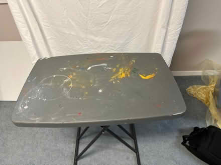 Photo of free Plastic small table (Woodpark) #2