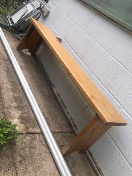Photo of free Pine bench (High Green, S35) #1