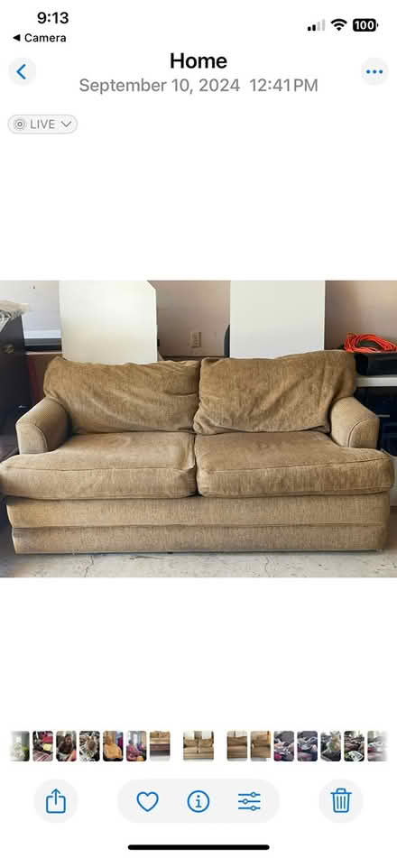 Photo of free Lazy boy couch and loveseat (North west Mississauga) #1