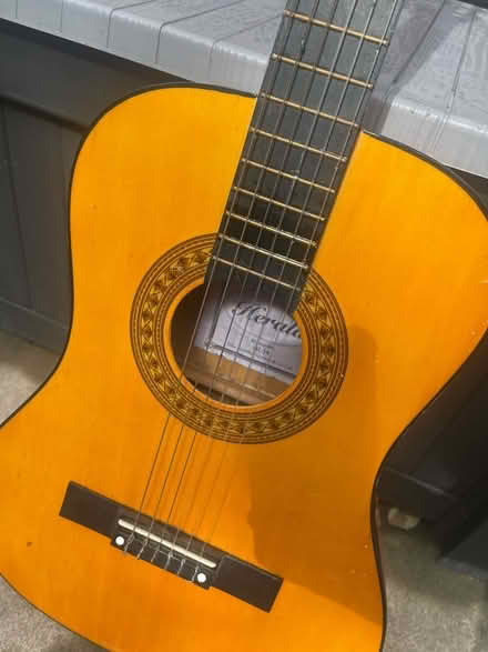 Photo of free Acoustic Guitar 3/4 size for a child (Milton OX14) #1