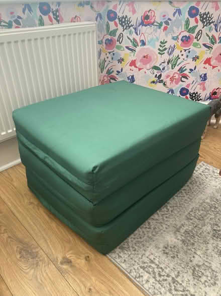 Photo of free MyLayAbout zed bed in green (Stretford M32) #1