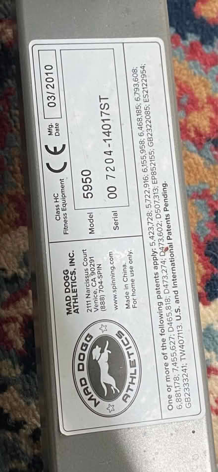 Photo of free Stationary Spinning Bike (Near El Cerrito High school) #4