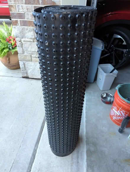 Photo of free Dimpled plastic underlayment (Oswego) #1