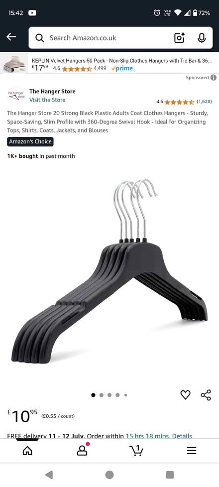 Photo of Hangers for adults tops (Strood ME2) #1
