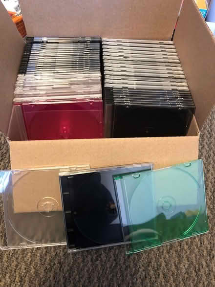 Photo of free CD/DVD Cases (Los Altos near Foothill) #1