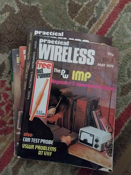 Photo of free Vintage Practical Wireless Magazines (Fairfield Park) #1