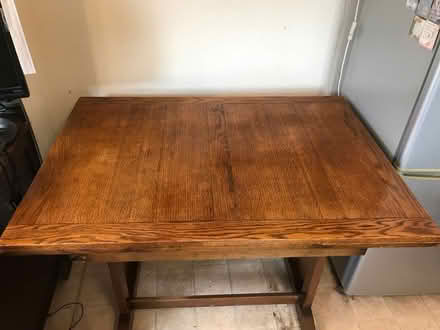 Photo of free Wooden extendable dining table (Pinxton NG16) #1