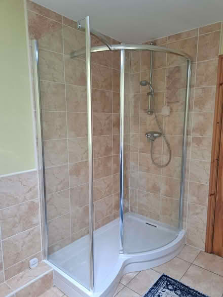 Photo of free Walk In, Shower Base, Glass End, Side Panel and Frame (Darley Hillside DE4) #1